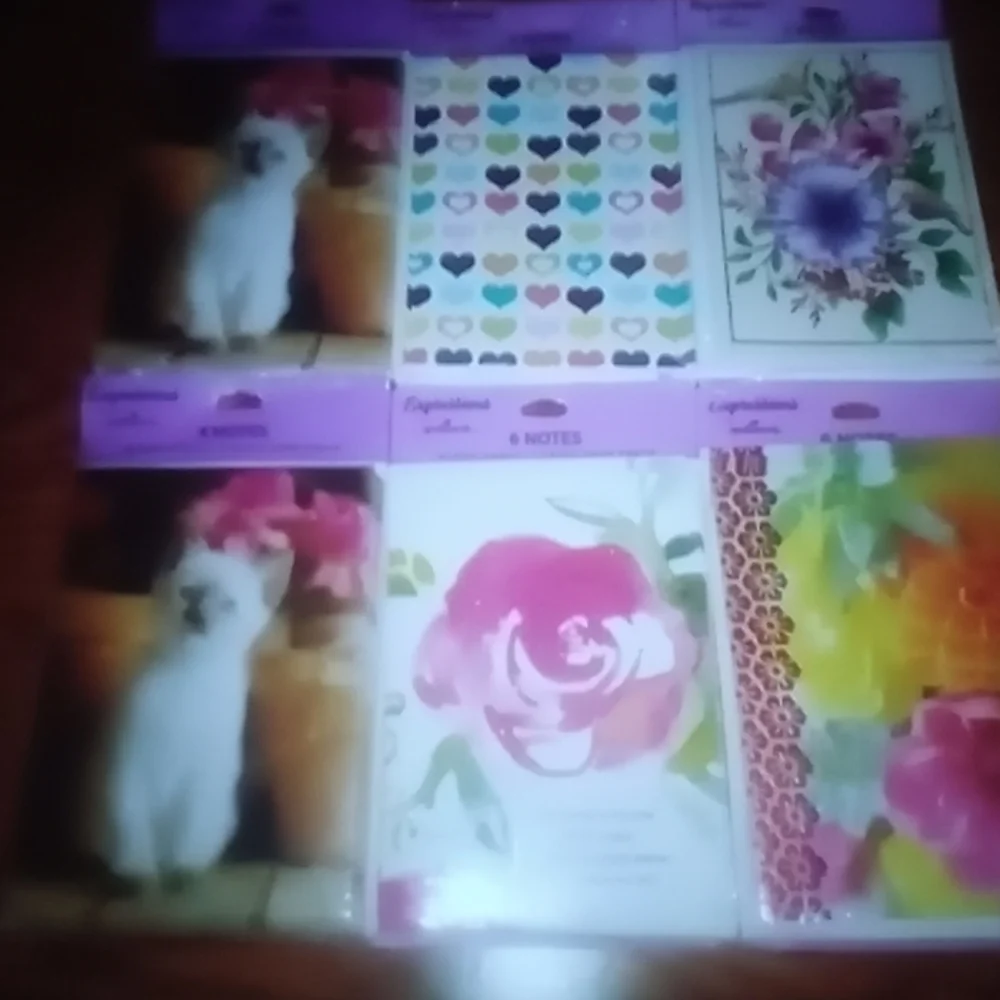 𝅺HALLMARK expressions 6pks greeting cards 40 cards